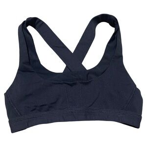 Black Racerback Sports Bra size large child.